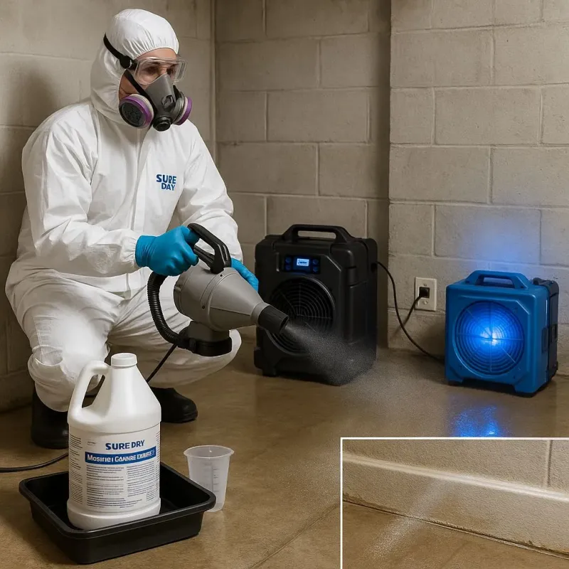 Sanitization and Odor Removal process in Mulberry, FL