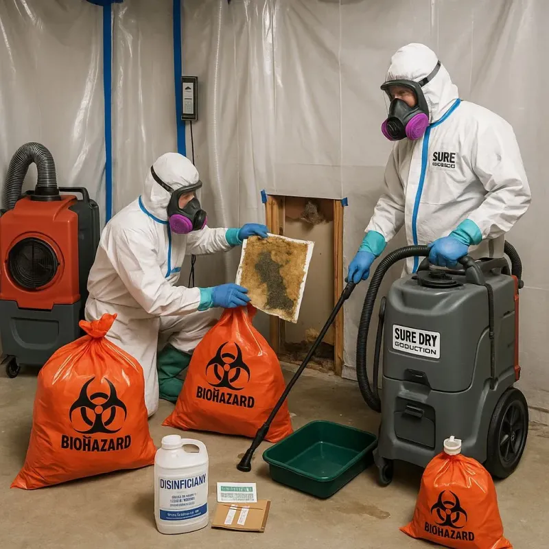 Contaminated Water Handling Protocols process in Mulberry, FL